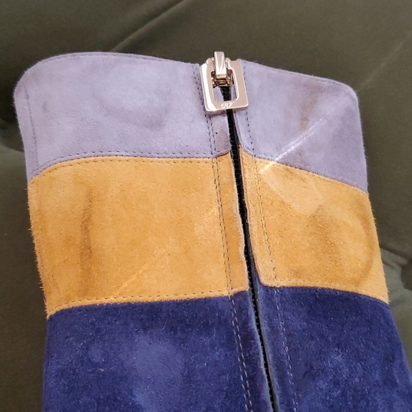 Roger Vivier Striped Podium Ankle Boots - Picture 7 of 12